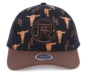 3-077-0501-0804 Roper Truckers Cap Black