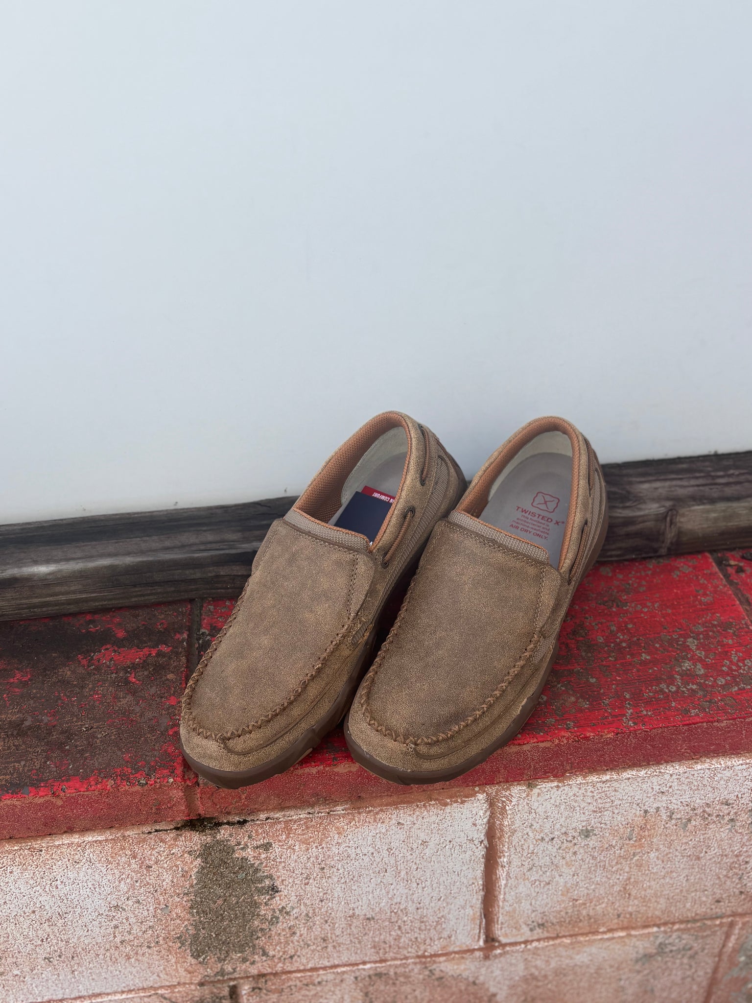 Twisted X Mens Ultralite X Driving Mocs Slip On