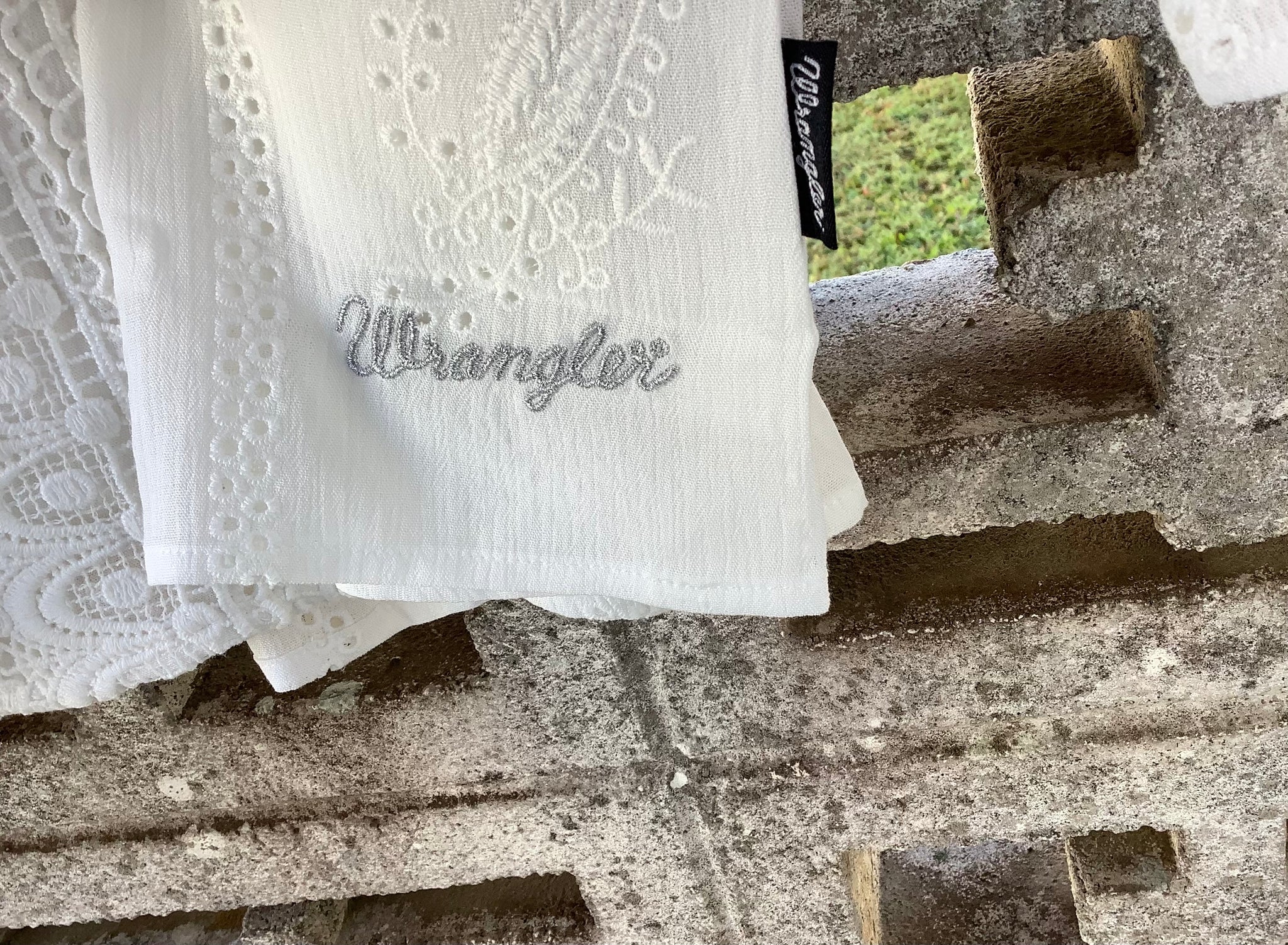 Wrangler Women's Erin Blouse Ivory