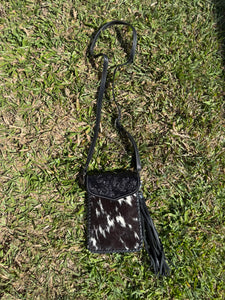 AB-10-06 Tole Cowhide Shoulder Bags