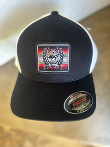 Cinch Cap Black and White