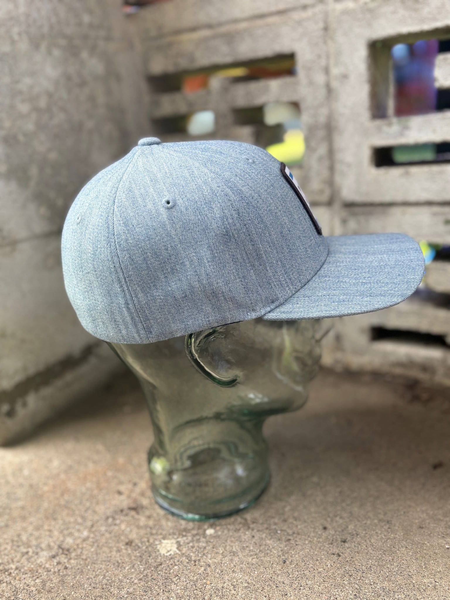Cinch Flexfit Baseball Cap S/M Light Grey
