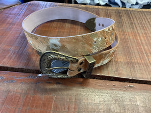 P4S2979BLT Pure Western Ladies Paulette Belt Camel/Gold