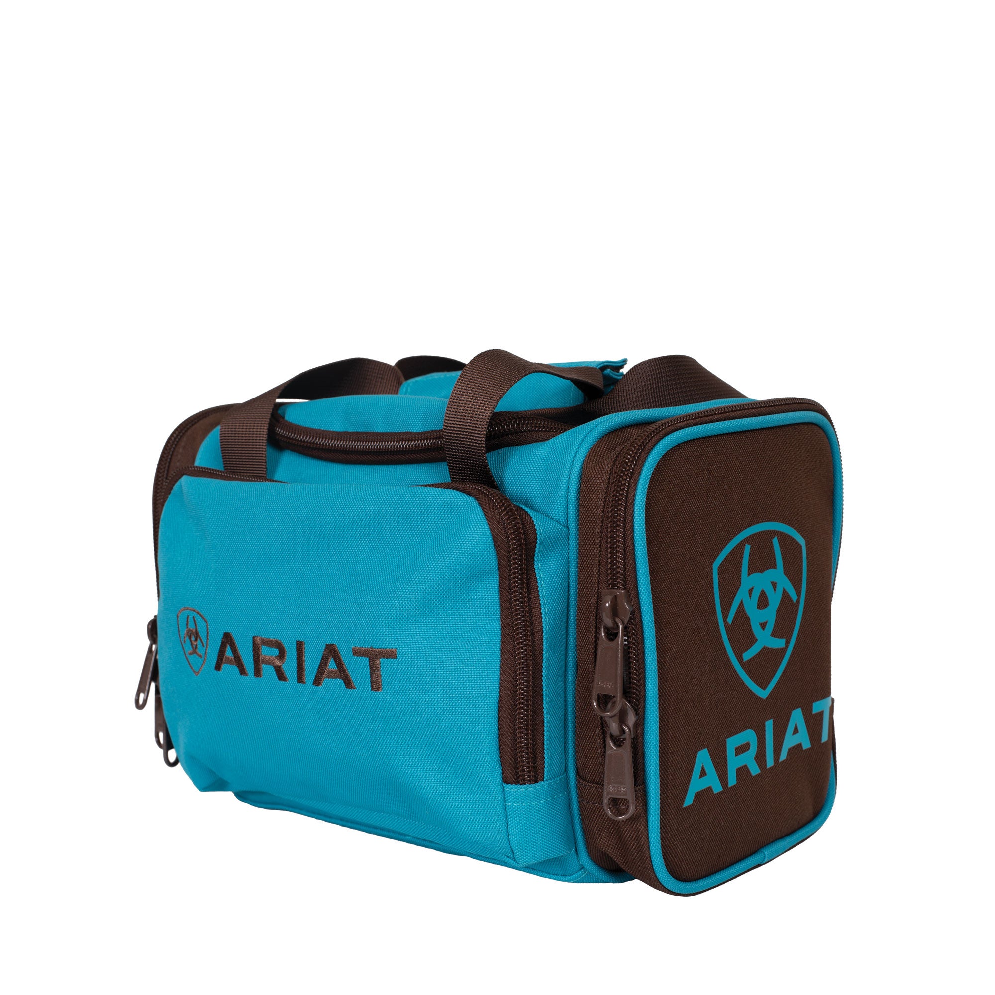 4-700TQ Ariat Vanity Bag Turquoise/Brown