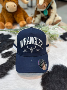 X5S2945CAP Wrangler Ladies Lyndell HP Trucker Cap Navy