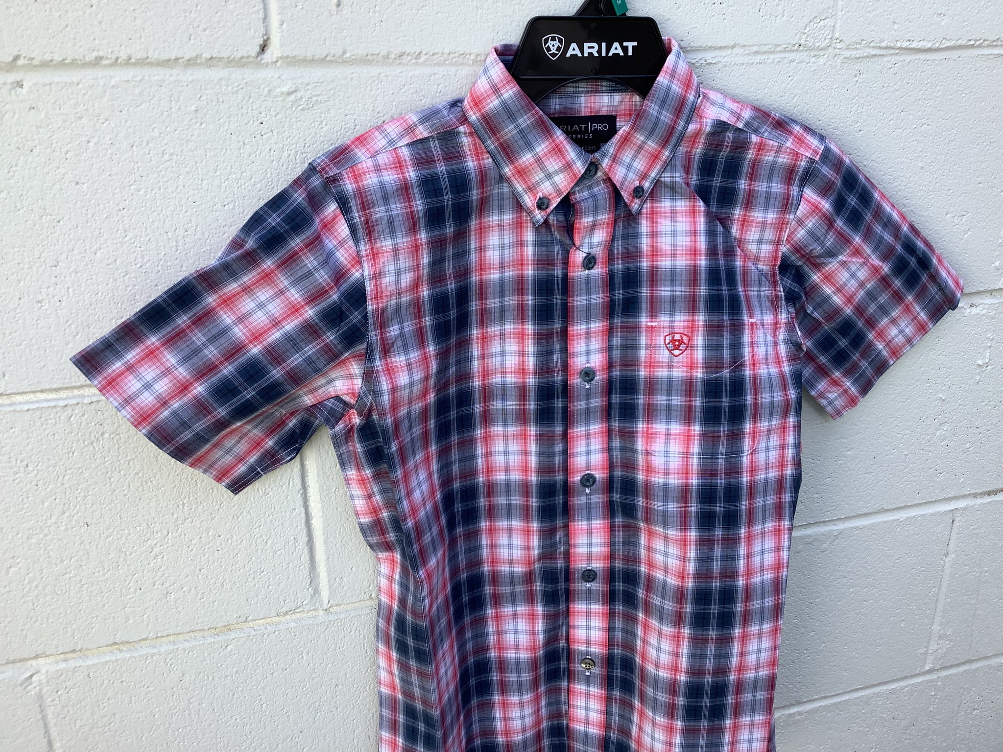 10044924 Ariat Boys Pro Series Olen Classic S/S Shirt