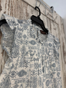 X5S2537444 Wrangler Ladies Harlow Blouse Blue
