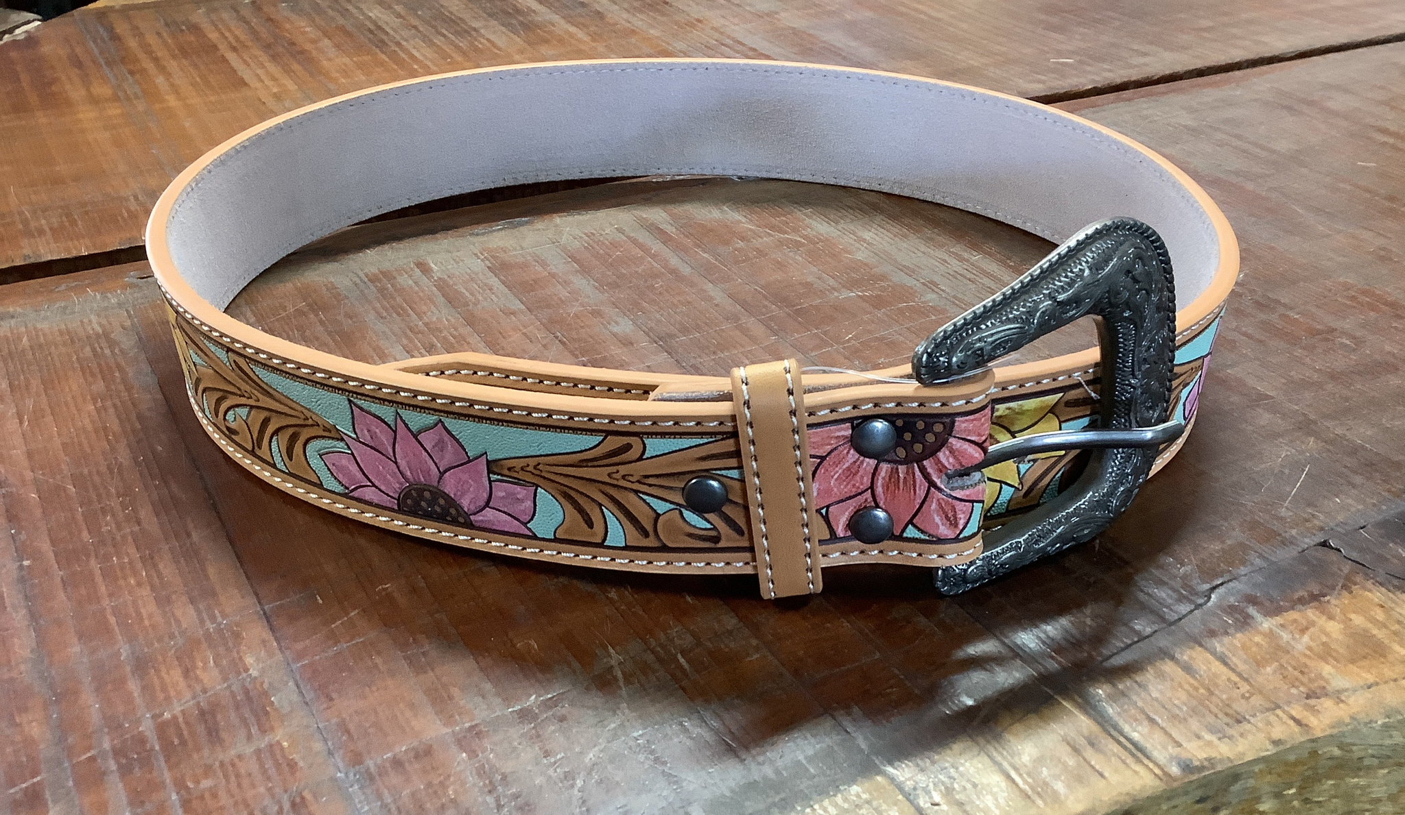 P5S2981BLT Pure Western Ladies Carleen Belt Multi
