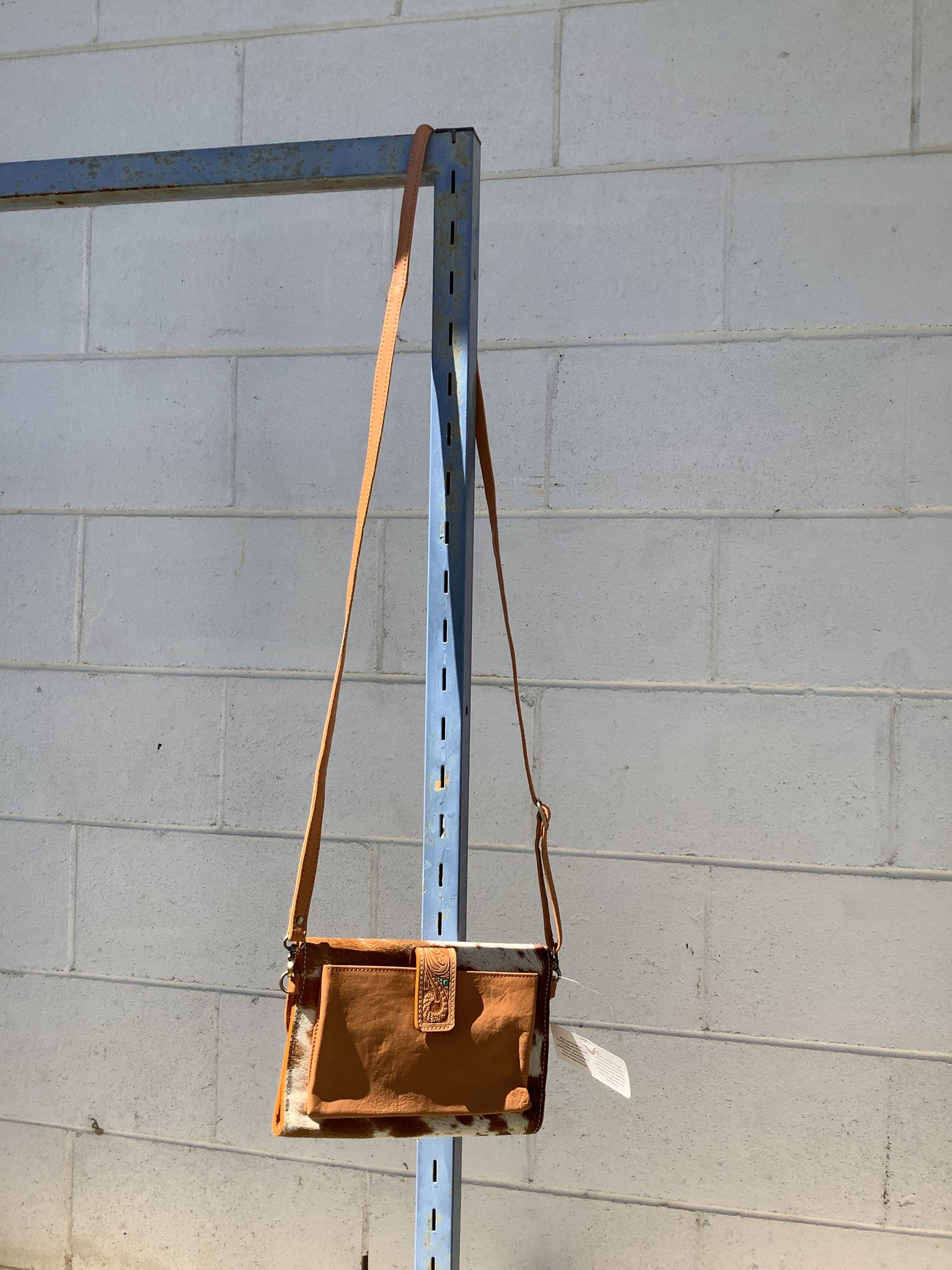 AB-86-02 Cowhide Sunflower Wallet/Handbag