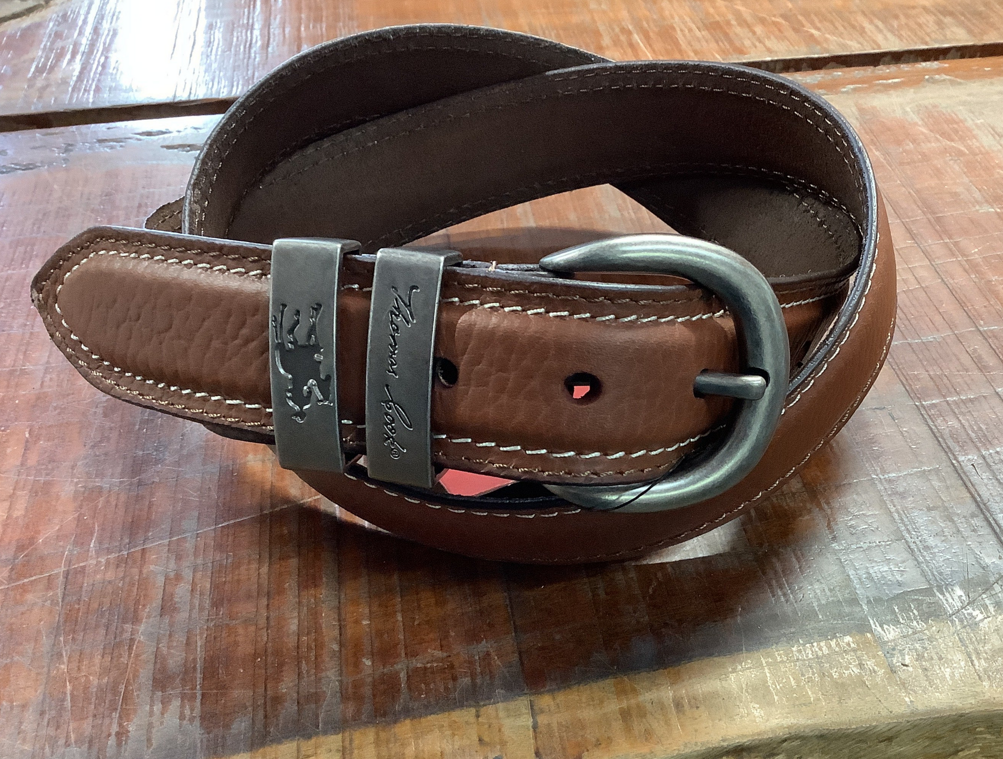TCP1948BEL Thomas Cook Men’s Forreston Belt Tan
