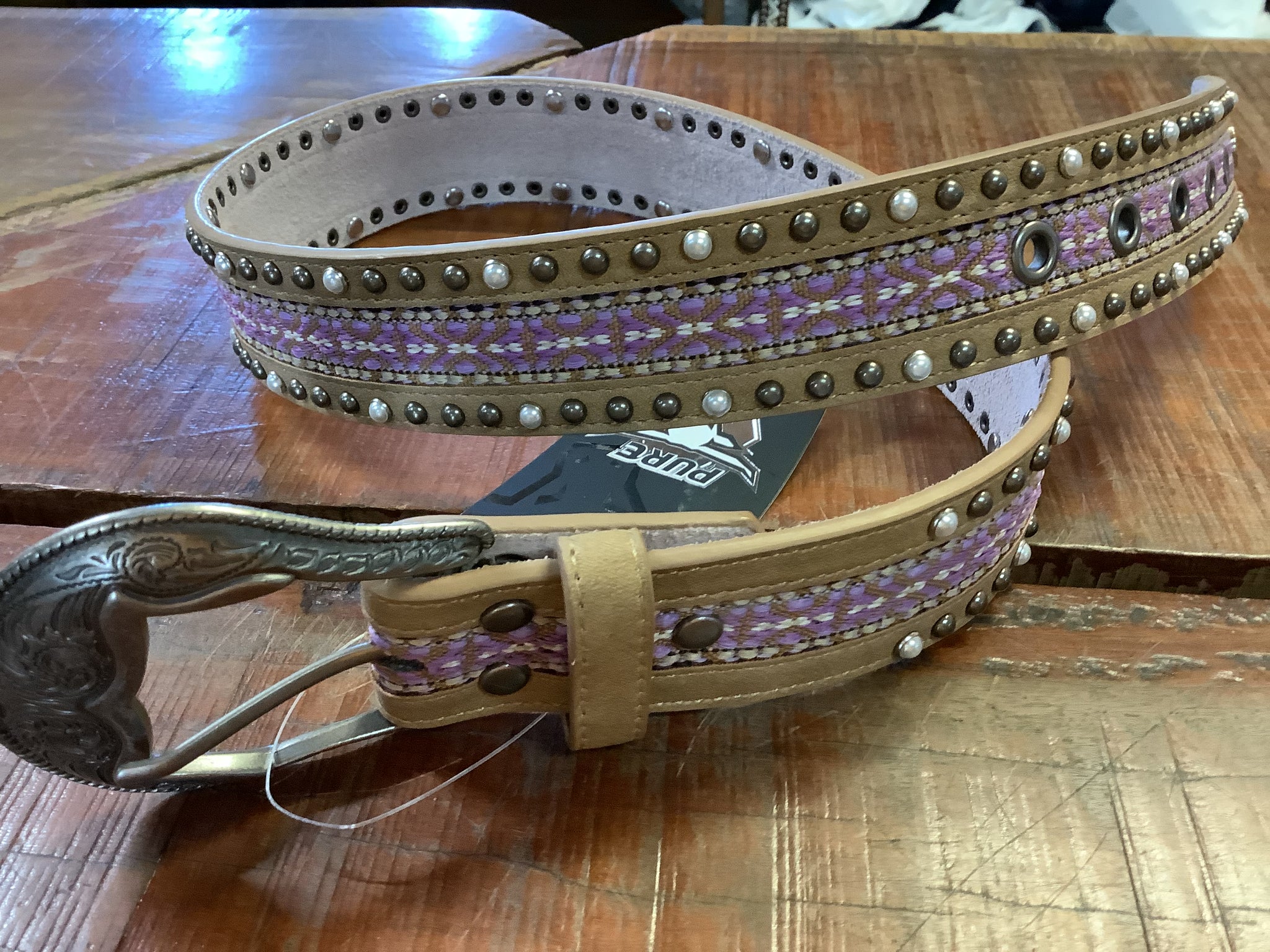 P4S2975BLT Ladies Nikki Belt Light Tan