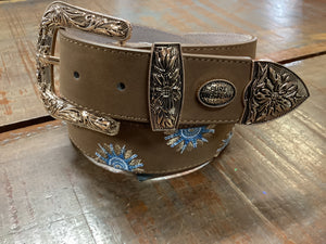 P5S2991BLT Pure Western Ladies Kiki Belt Tan