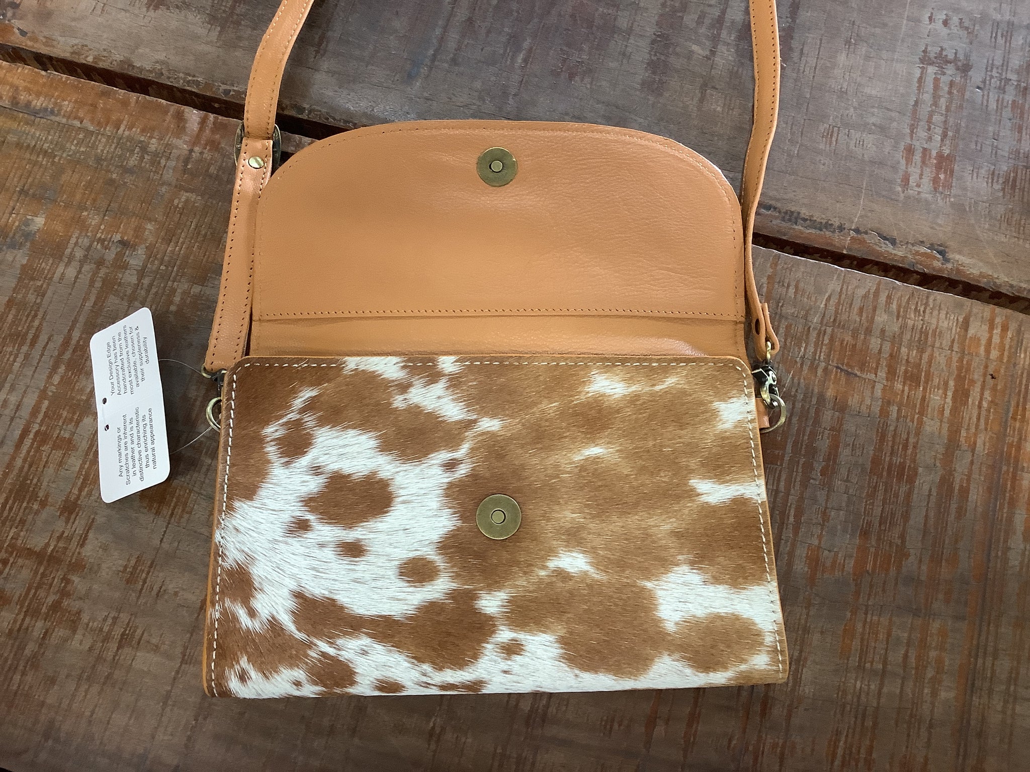 AB-86-02 Cowhide Sunflower Wallet/Handbag