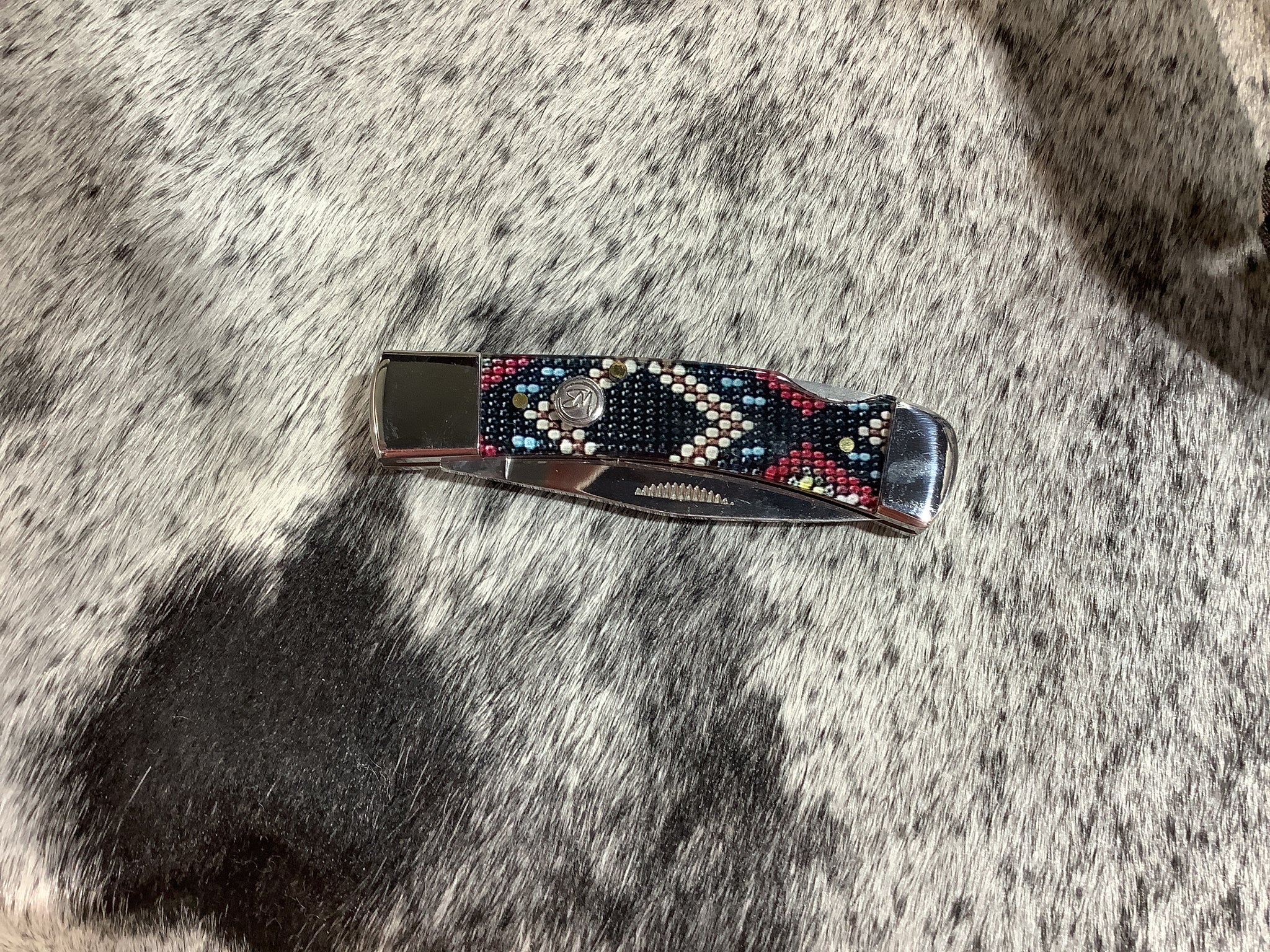Whiskey Trapper Pocket Knife Single Locking Blade KWB13-04