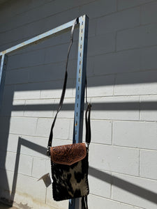 AB-10-02 Tole Cowhide Shoulder Bags