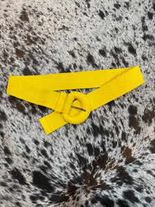 IW50015 Wrapped Halfmoon Elastic Straw Belt