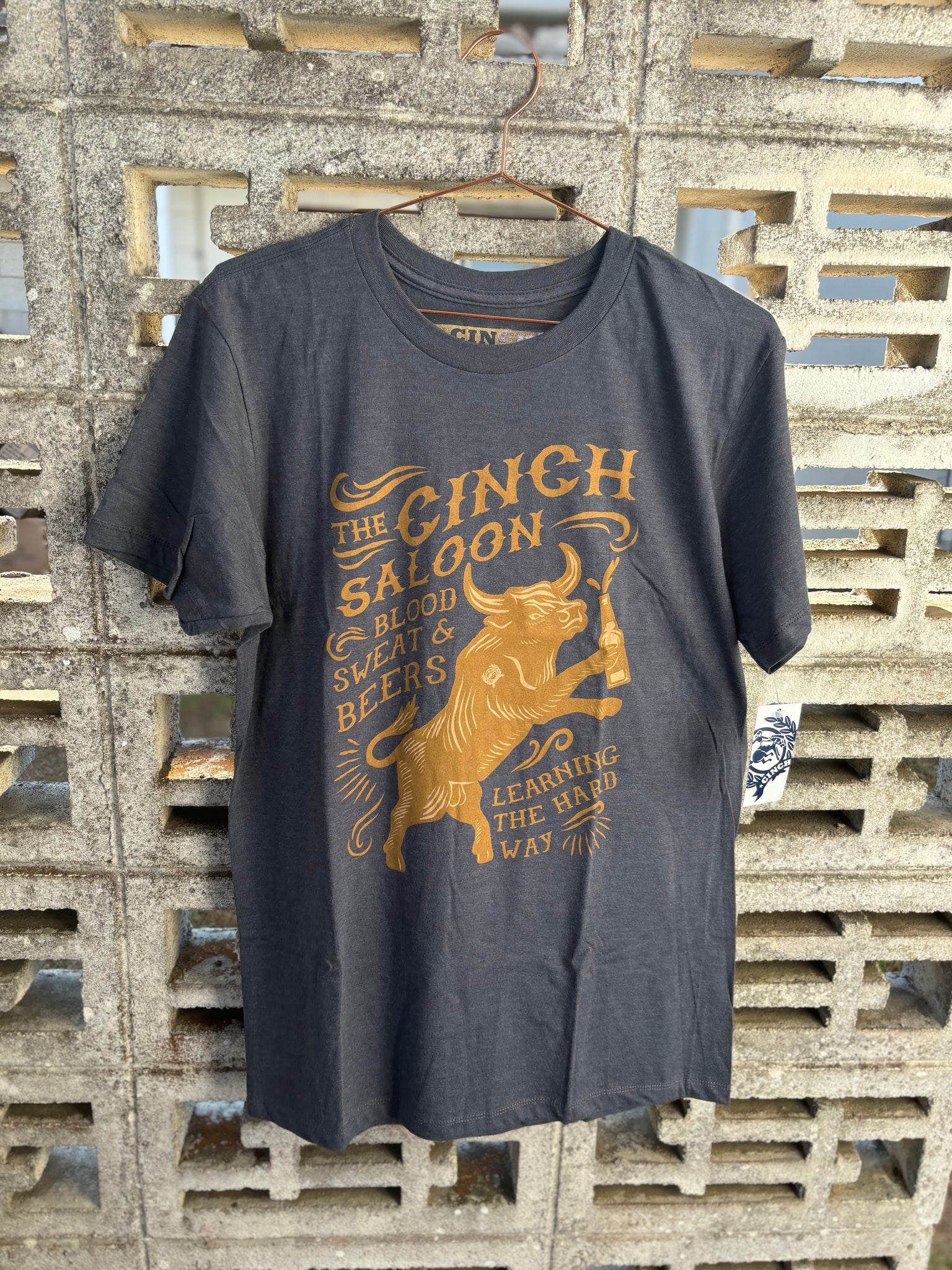MTT1690617 Cinch Mens Tee Grey