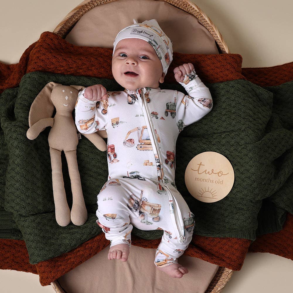 Lion Organic Snugglesuit Convertible Romper