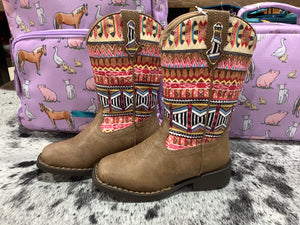Roper Kids Azteca Tan/Aztec 09-018-1226-2032