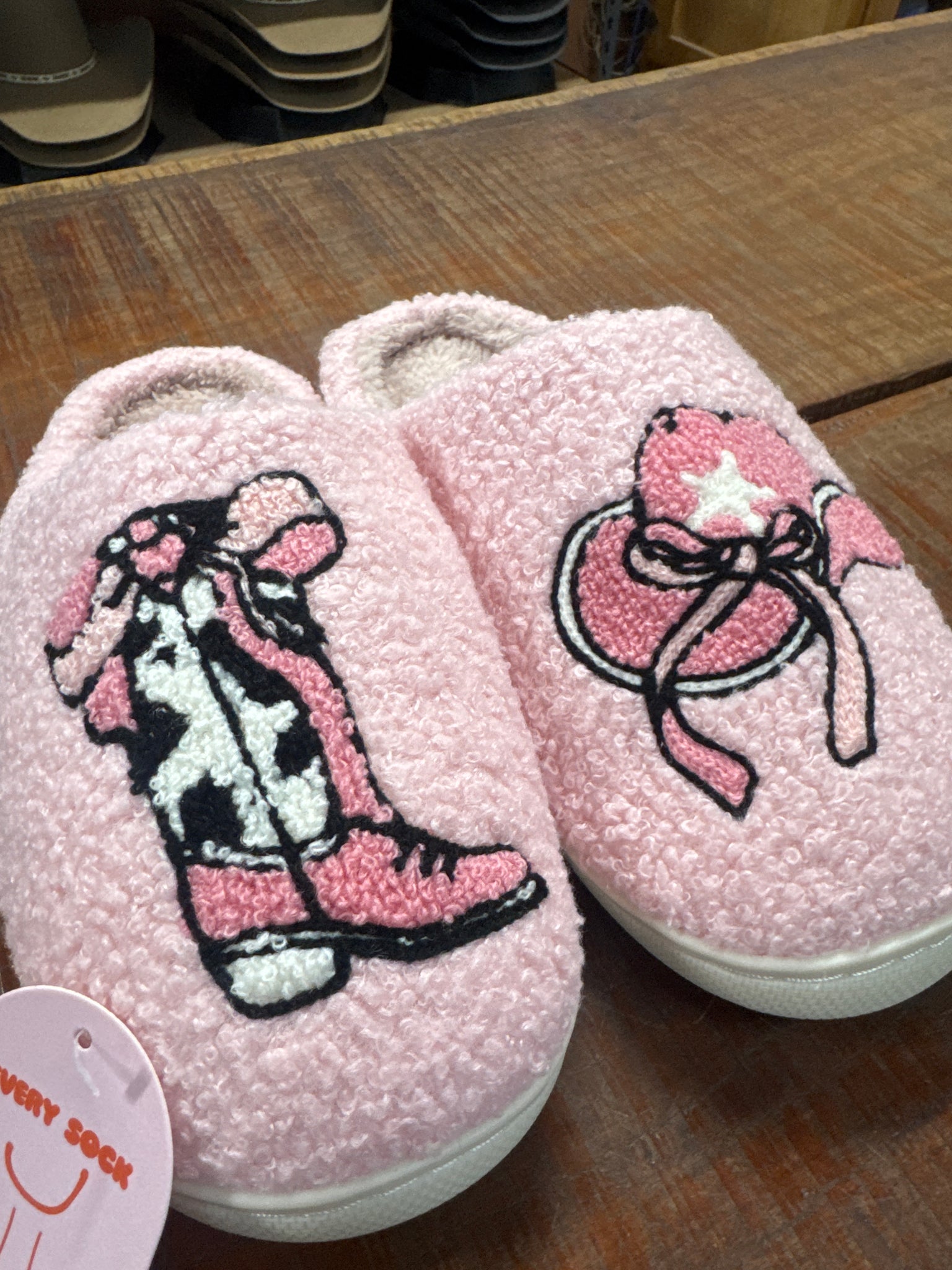 Western Boot & Hat slippers 4DL98006
