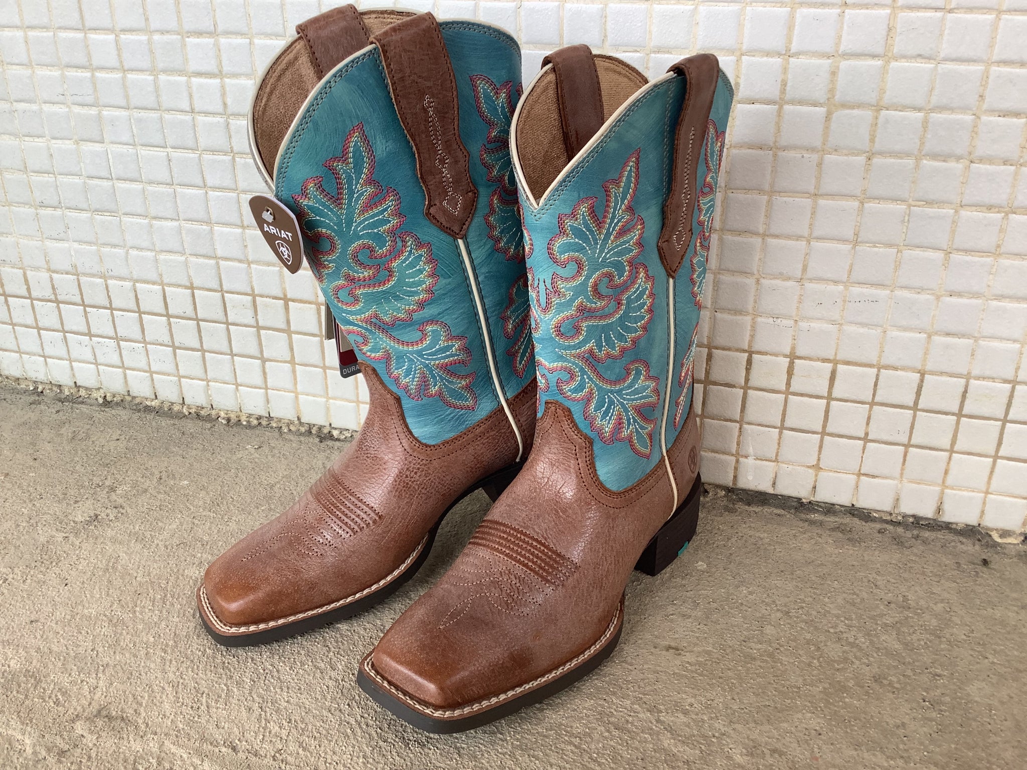 Square Toe Ladies Round Toe Boots 10047038 ARIAT WOMENS ROUND UP