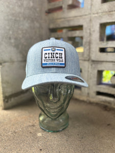 Cinch Flexfit Baseball Cap S/M Light Grey