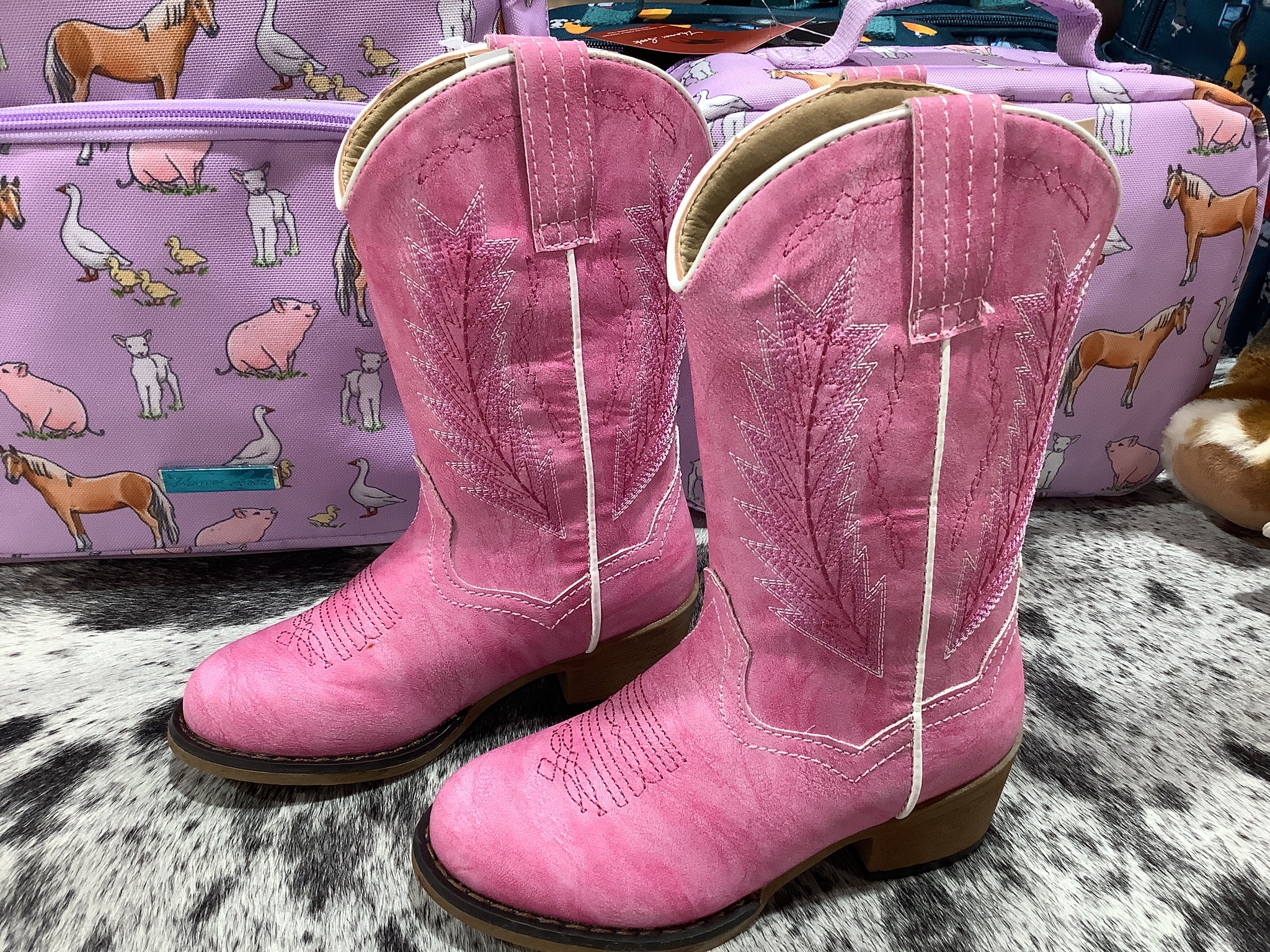 Roper Kids Taylor Pink Boots 09-018-1939-2404