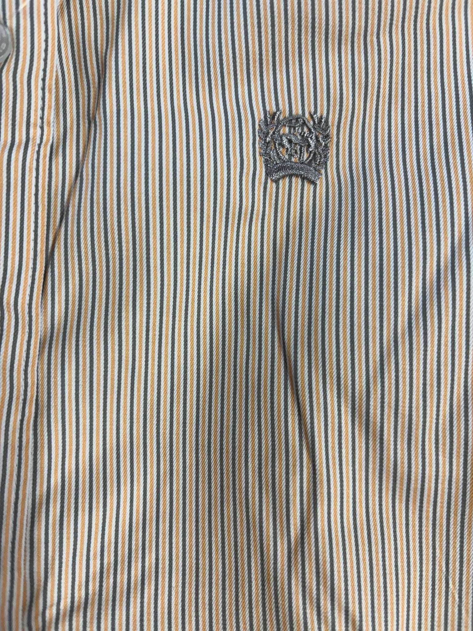 MSW9165072 Ladies Cinch L/S Button Up Shirt Orange