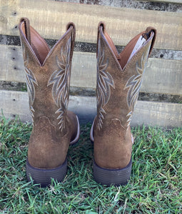 Ariat Men's Sport Western Wide Square Toe Mesa Tan/Vintage Bomber
