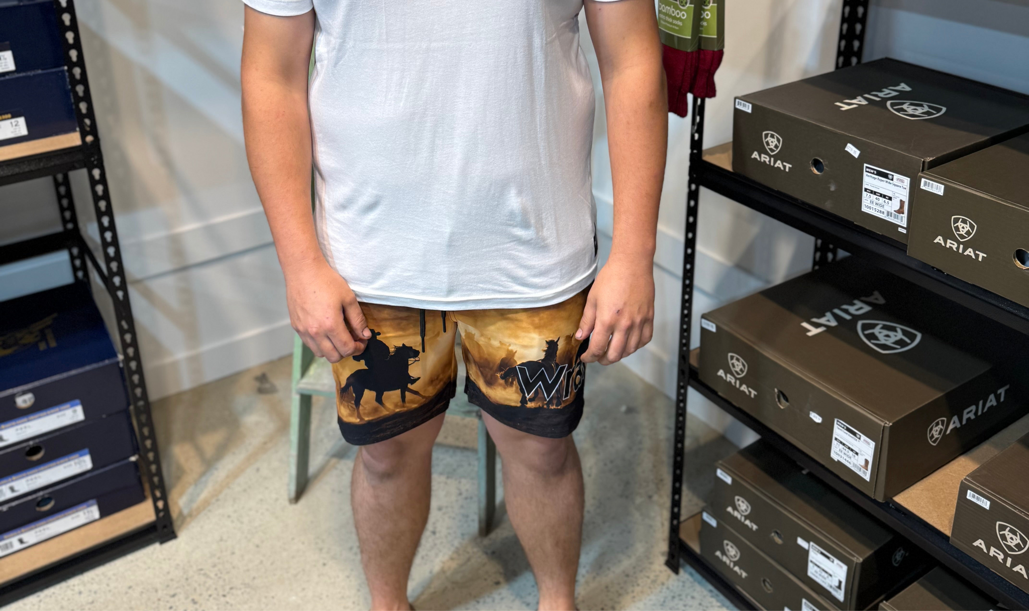 X5S1302403 Wrangler Mens Eddie Boardshort Multi