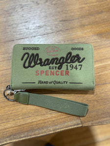 X5S2999WLT Wrangler USA Southwestern Spencer Wallet Khaki