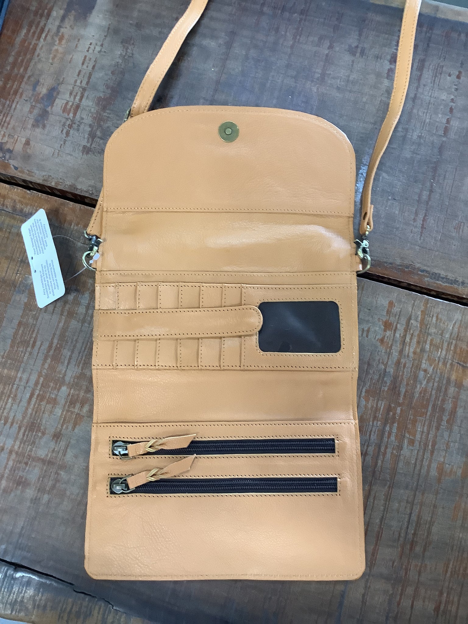 AB-86-02 Cowhide Sunflower Wallet/Handbag