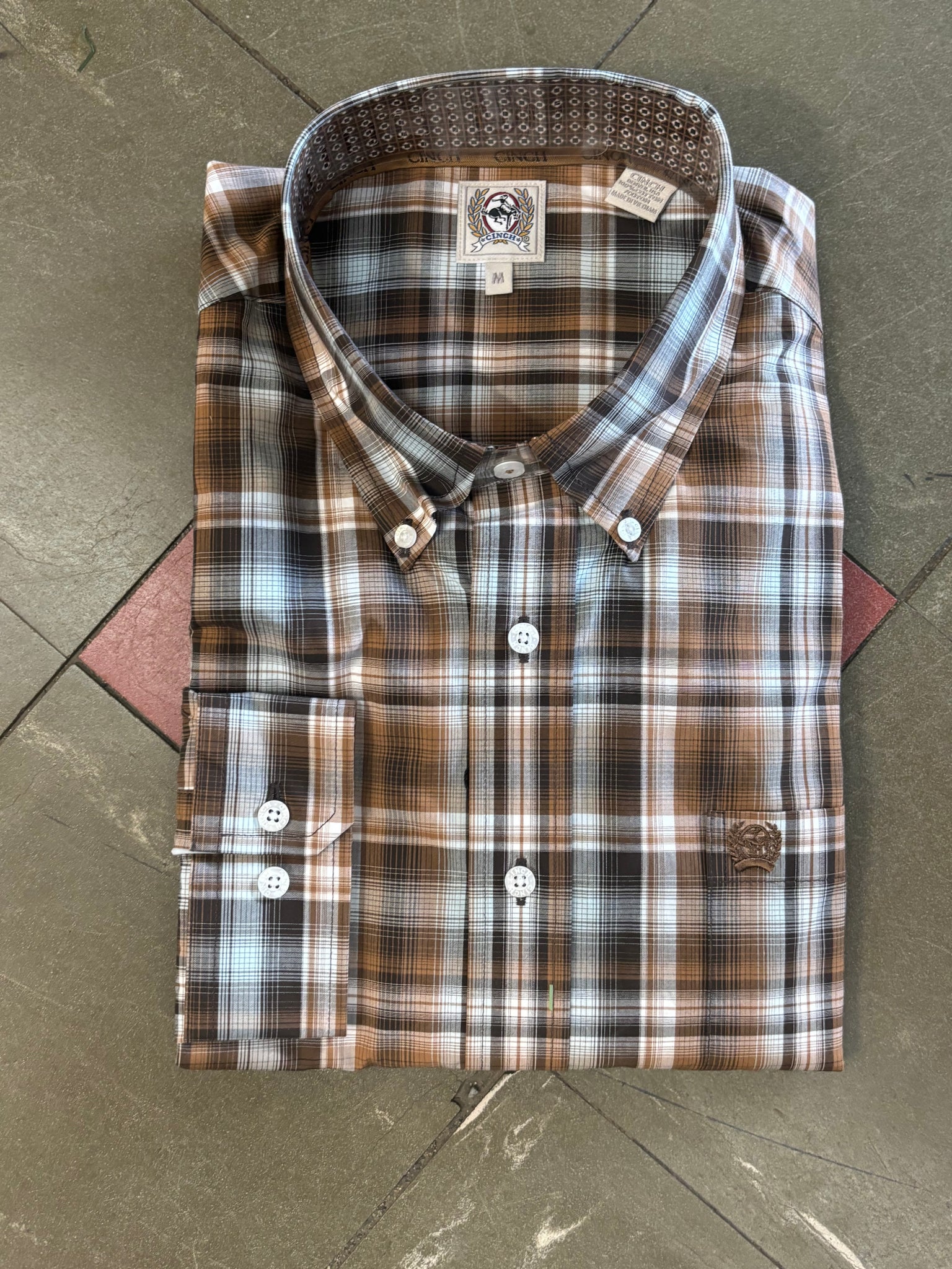 MTW1105743 Cinch Mens L/S Shirt Mul