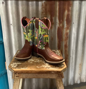 Western Boots Ariat Fonda Cactus Boot P4W78102 C PURE WESTERN