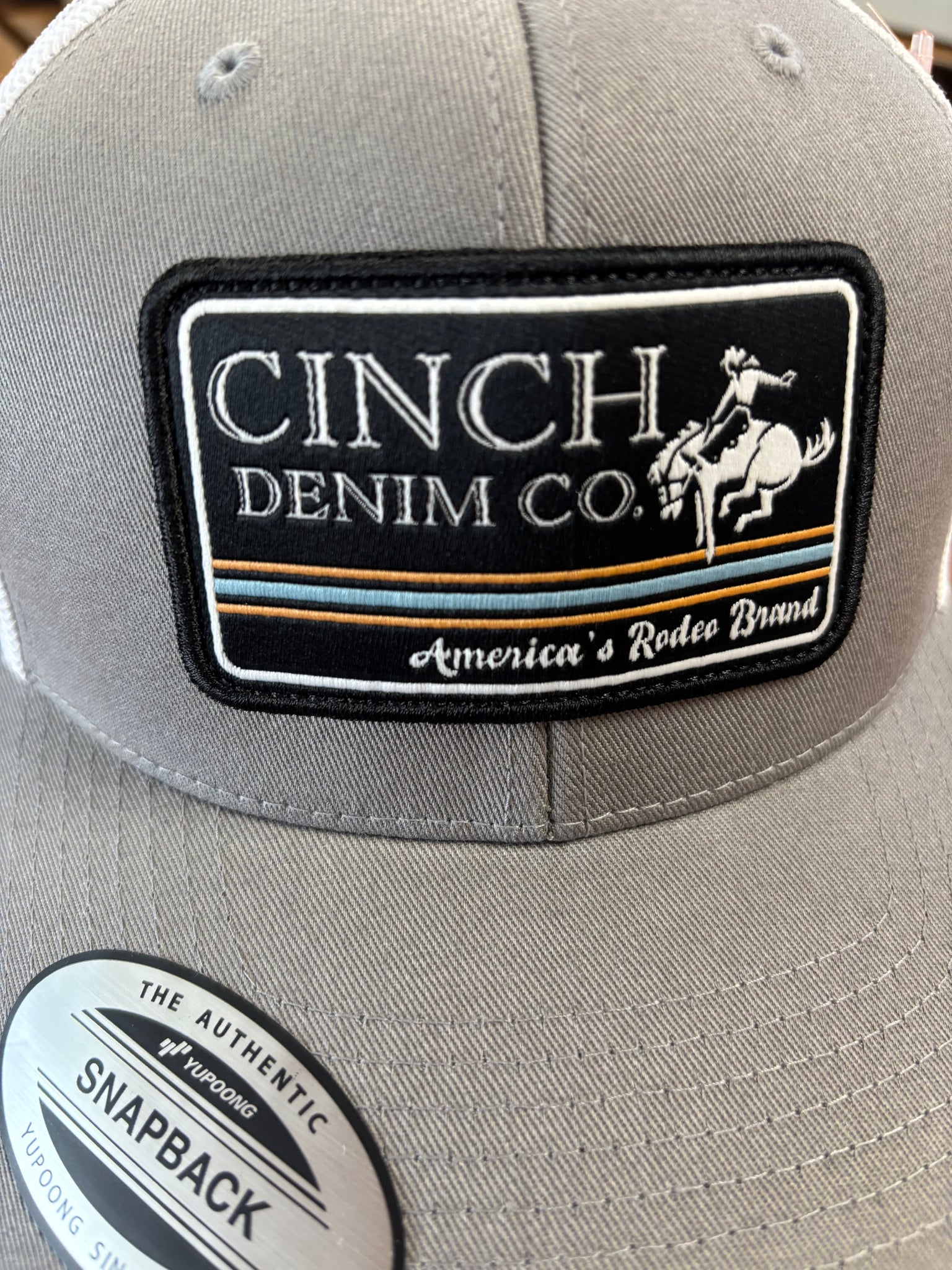 MHC7901015 Mens Cinch Cap Grey