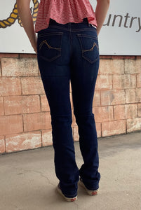 10051608 Ariat Ladies Mid Rise Straight Long Leg - Romana Pennsylvania