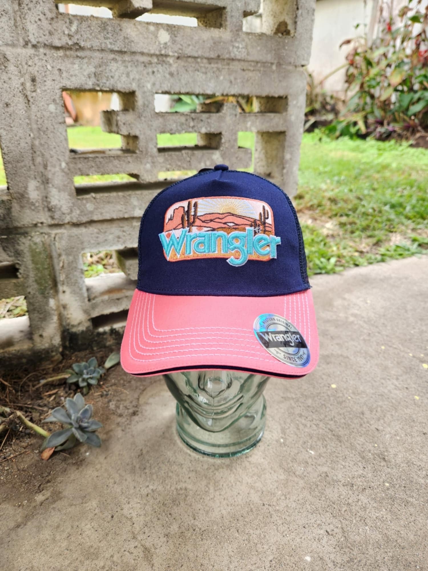 Wrangler Romy Trucker Cap navy/Peach