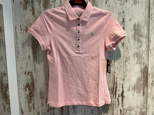 T5S2523126 Thomas Cook Ladies Michelle S/S Polo Pale Pink