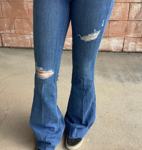Ariat Ladies High Rise Flare Long Leg - Jazmine Ombre
