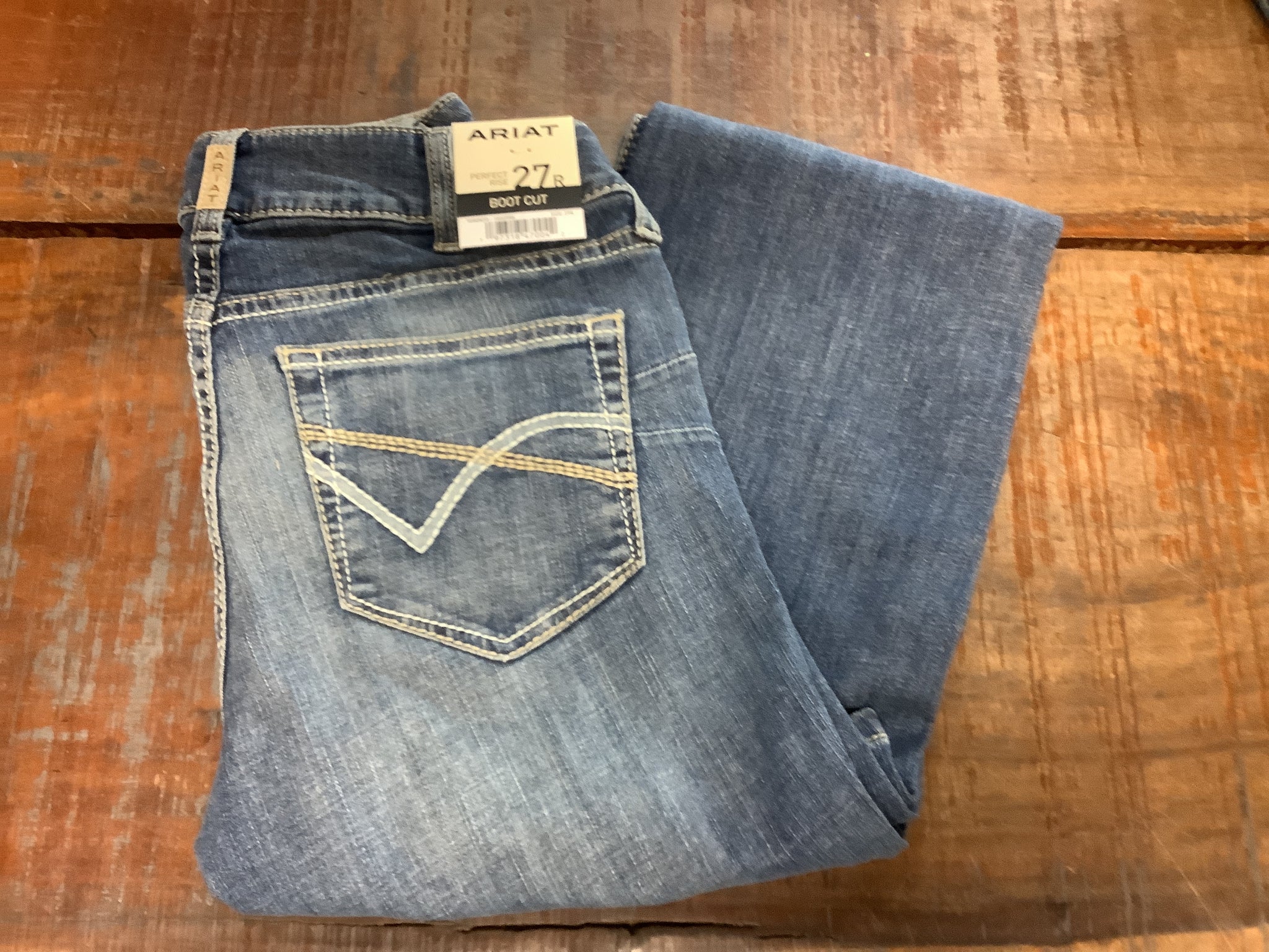 Ariat Womens Perfect Rise Boot Cut Jeans Brydie Toronto Regular 10060986