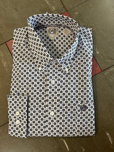 MTW1105633 Cinch Men's L/S Shirt White