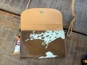 AB-86-01 Cowhide Sunflower Wallet/Handbag