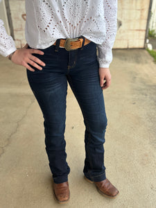 Cowgirl Tuff Ladies Platinum Bootcut Jeans 35" Leg