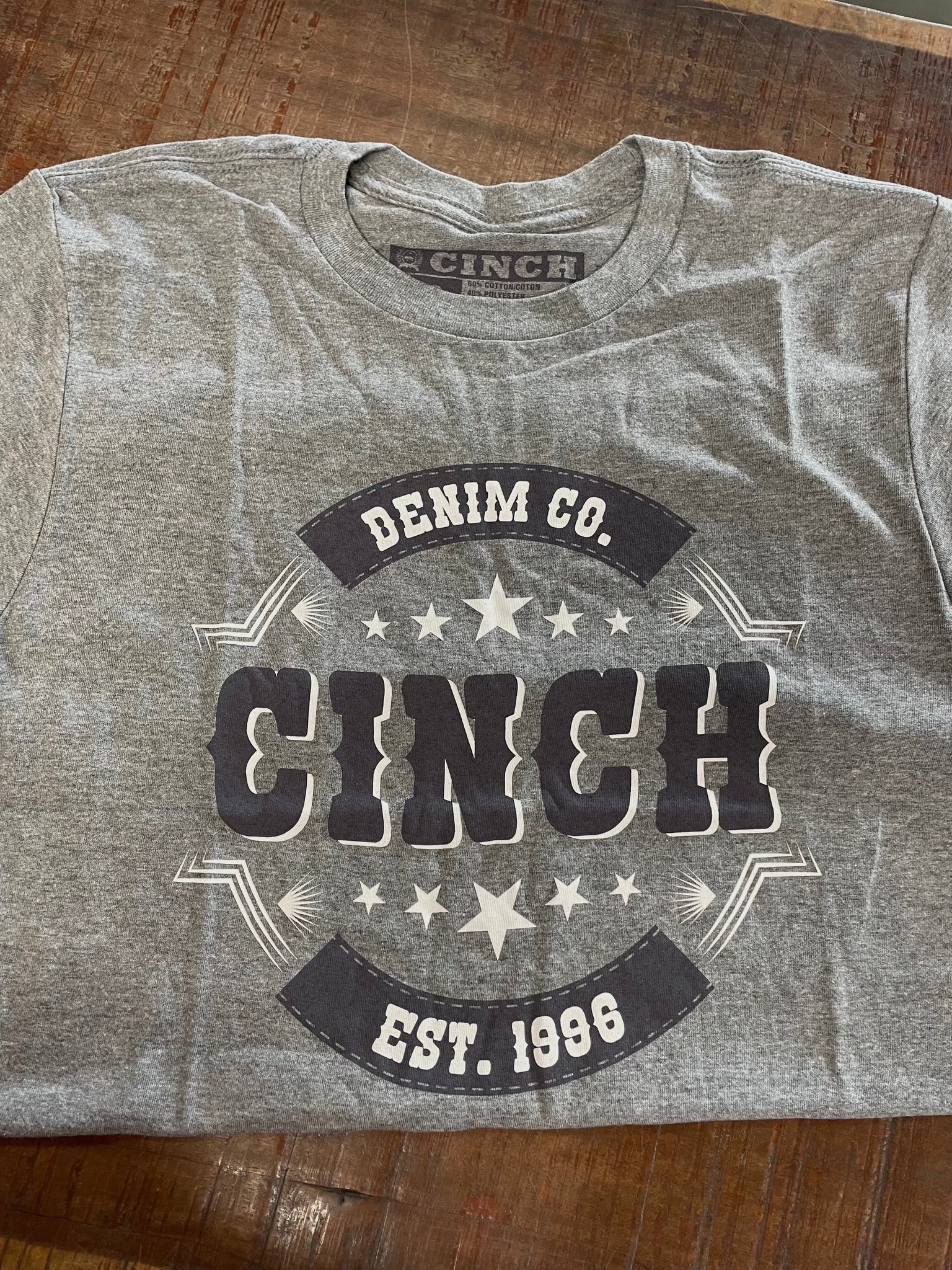 MTT1690690 Mens Cinch Tee Grey