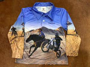 Ariat Kids Fishing Shirt 4014CLSP