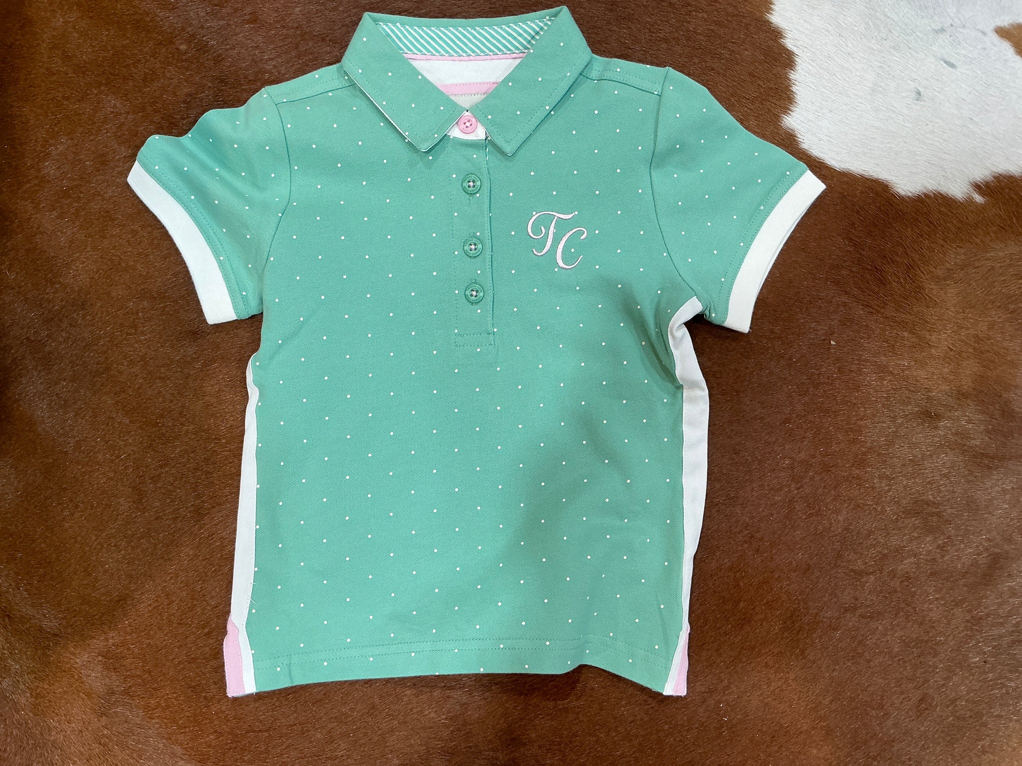 T5S5500060 Thomas Cook Girls Stacie S/S Polo Mint