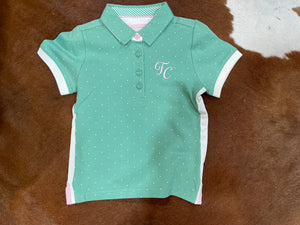 T5S5500060 Thomas Cook Girls Stacie S/S Polo Mint