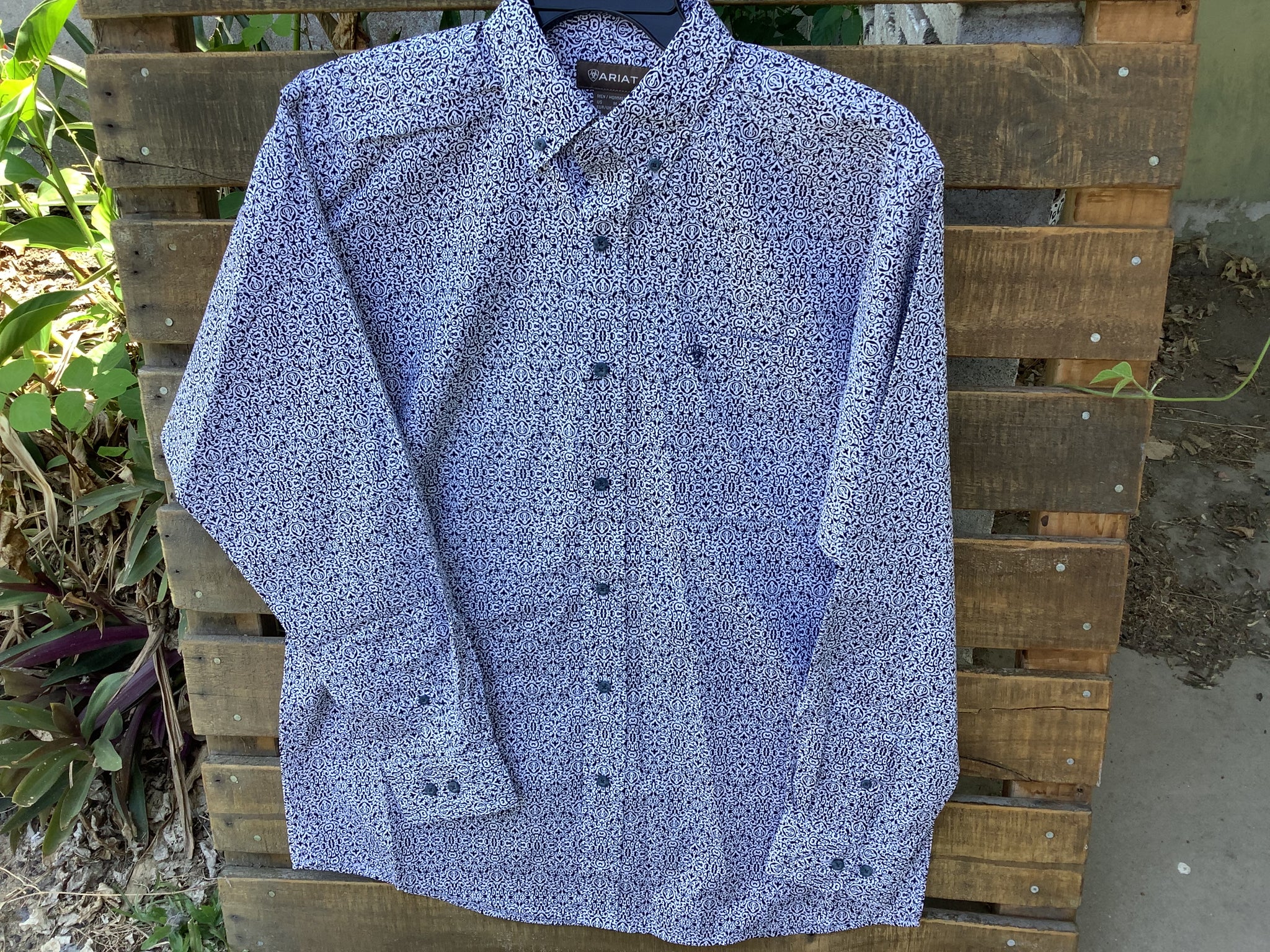 10044861 ARIAT MENS OLIVER CLASSIC L/S SHIRT