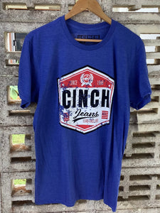 MTT1690623 Cinch Men's T-shirt Royal Blue