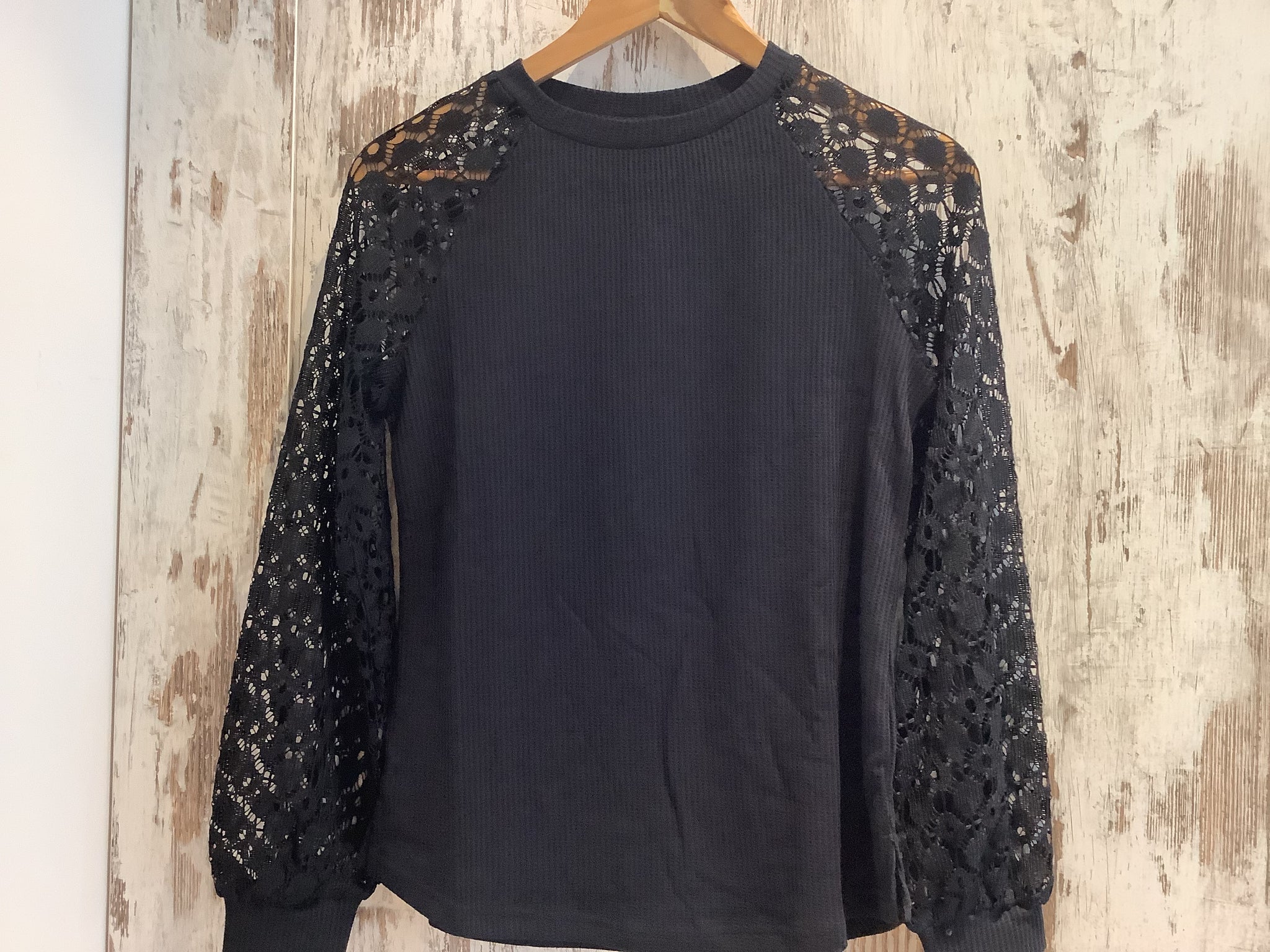 CTK7493002 Cruel Girl L/S Black Blouse